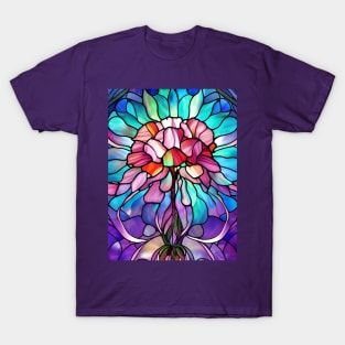 Stained Glass Flower T-Shirt